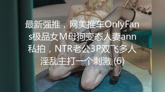 最新强推，网美推车OnlyFans极品女M母狗变态人妻ann私拍，NTR老公3P双飞多人淫乱主打一个刺激 (6)