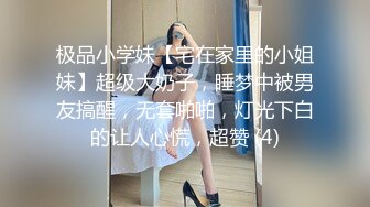 在自己家里，与贫乳姑娘独处，无意间看到她的咪咪，胯下肉棒禁不住勃起