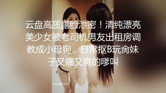 云盘高质露脸泄密！清纯漂亮美少女被老司机男友出租房调教成小母狗，日常抠B玩肏妹子又痛又爽的嗲叫