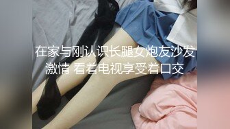 在家与刚认识长腿女炮友沙发激情 看着电视享受着口交