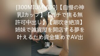 [300MIUM-630]【自慢の神乳Iカップ】【ガチで焦る無許可中出し】【潮吹き絶頂】姉妹で雑貨屋を開店する夢を叶えるため資金集めでAV出演！